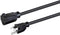 Monoprice Extension Cord - NEMA 5-15P to NEMA 5-15R, 10 Amp, 1250 Watt, 125 Volt, 18AWG, 10 Feet, Black...