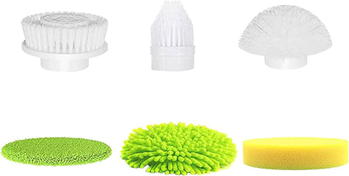 Electric Spin Scrubber Replacement Brush Heads for Le-001...
