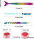 AIFUDA 16 Pcs Diamond Art Tool Kit - Mermaid Spiral Diamond Art Paintings Point Drill Pens, Glue Clay (Pink)...