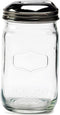 Circleware Yorkshire Mason Sugar Jar Glass Canister with Metal Lid Home Kitchen Glassware Food Preserving Storage Container for Coffee, Tea, Spice...