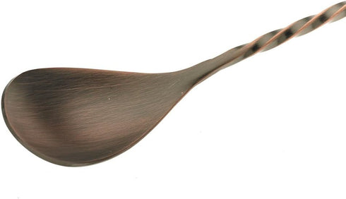 Barfly Bar Spoon with Strainer End, 15 3/4" (40.0 Cm), Antique Copper...