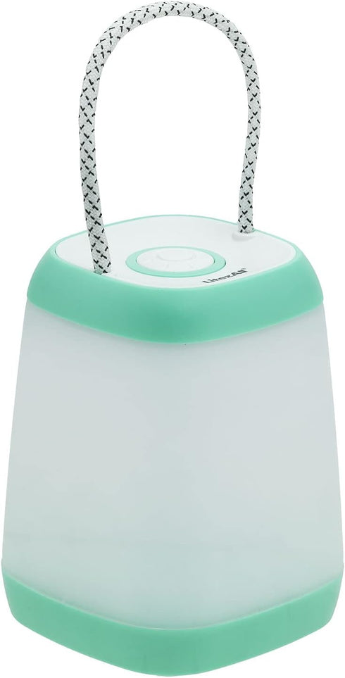 LitezAll Mini Lantern | Easy Pushbutton On/Off Camping Lantern | Energy Saving Battery Operated Lantern | Outdoor Lantern with Decorative Rope Han...