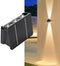 Solar Outdoor Lights Up and Down Wall Lights Dusk to Dawn Outside Solar Lights for House Decorative Waterproof Solar Wall Lights for Patio Yard Fe...