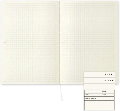 DESIGNPHIL 15295006 Midori Notebook, MD Notebook, A5, Ruled A...