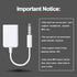 AUX to USB Adapter 3.5mm Male Audio Jack Plug to USB 2.0 Female Converter Cord Cable 2PACK Only Work (CAR Need MP3 Decode Function,Can't Fit All K...