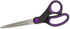Hygloss-Armada Art Velvet Touch Scissors - Great for Arts and Crafts - Pointed Tip Blades - Reusable Vinyl Bag for Safe Storage - 8 Inches - Black...