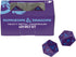 Ultra PRO - 2 D20 Underdark Dice Set for Phandelver and below: The Shattered Obelisk for Dungeons & Dragons, Polyhedral Dice for DND RPG MTG Games...