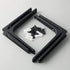 SAYAYO Wall Shelf Brackets Black, 6 x 5 Inch Iron Metal Shelf Brackets L Shaped Corner Support Brackets for DIY Floating Shelf, 4 PCS...