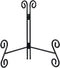 6 Inch Plate Stands for Display, 1Pack Black Iron Adjustable Easel Stand for Photo Picture Frame Plate Album and Home Decoration...