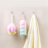 Wall Hooks for Hanging 33lb(Max),Heavy Duty Self Adhesive Hooks 12 Pack Transparent Waterproof Sticky Hooks for Keys Bathroom Shower Outdoor Kitch...