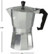 Authentic 6 Cup Demitasse Shot Aluminum Stovetop Espresso Maker by Home Basics | Safety Release Valve | Italian Style Moka Pot for Rich, Aromatic ...
