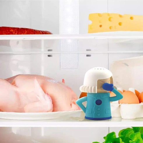 Chilly blue Mama Fridge Odor Absorber, Refrigerator Moisture Absorber & Freshener Holder,Add Baking Soda to Absorb Funky Odors in The Refrigerator...