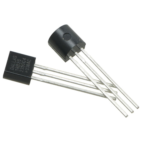 8PCS Digital Temperature Sensor DS18B20 to 92 3 Pin Wire IC Sensor Applied in Thermostatic Controllers Industrial Systems Consumer Products Thermo...