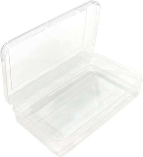 Large Capacity Clear Pencil Case, Plastic Pencil Boxes Stackable Design, Supply Boxes for Kids Boys School Classroom,1 Pack...