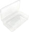 Large Capacity Clear Pencil Case, Plastic Pencil Boxes Stackable Design, Supply Boxes for Kids Boys School Classroom,1 Pack...