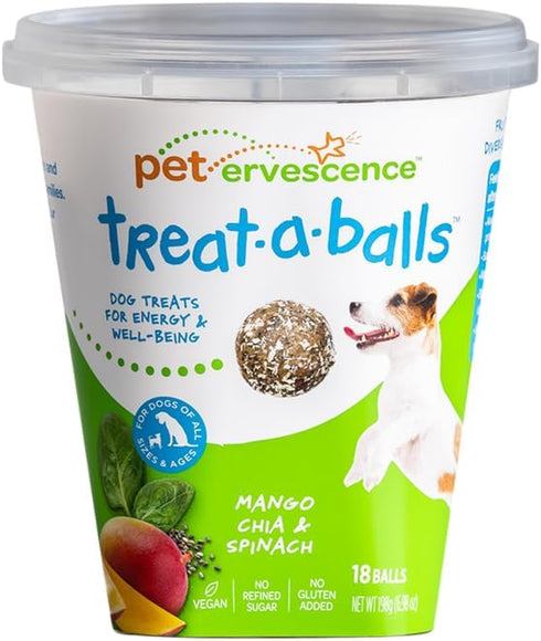 Dog Training Treats | Healthy Low Calorie Dog Treat | Vegan Dog Snacks | Small Dogs Medium Dogs Large Dogs | Mango Chia Spinach Coconut Coated | 1...