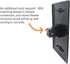 Speaker Keystone Jack – Spring Loaded Speaker Jack for Keystone Wall Plate, Female to Female, for Home Theater Wall Plates - Black (8-Pack)...