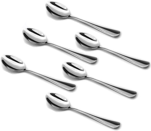 20 Pieces Demitasse Espresso Spoons, 4.5 Inches Stainless Steel Mini Coffee Spoons...