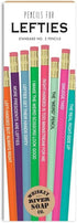 Whiskey River Soap Pencils for Lefties, Multicolor, (LEF-P), 8 Count (Pack of 1)...