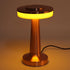 ASHATA Portable LED Retro Touch Control, Modern Table Lamps, 3 Levels Color Temperature Rechargeable Night Light for Hotel Home (Copper)...
