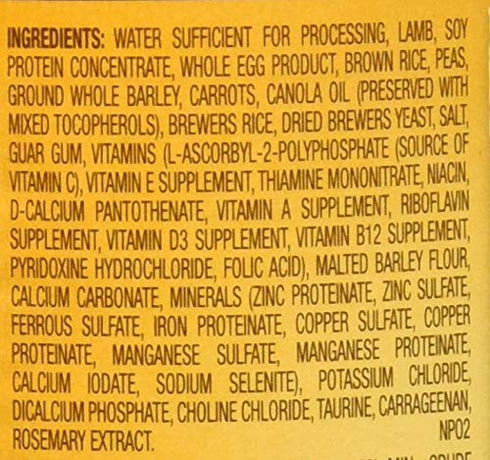 Nature's Recipe Easy to Digest Wet Dog Food, Lamb, Rice & Barley Cuts in Gravy Recipe, 13.2 Ounce Can...