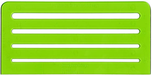 Rapidesign Lettering Aid Template, 1/8, 5/32, 3/16, 1/4 Inch Sizes, 1 Each (R925),Green...