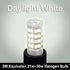 4PCS 1156 LED Bulb 12V 24V, BA15S LED Bulbs Bayonet Single Contact Base for Landscape RV Camper Interior Marine Boat Trailer Lights, Daylight Whit...