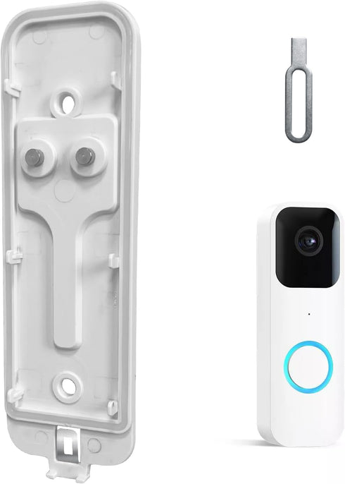 Blink Video Doorbell Backplate,Blink Doorbell Camera Mounting Plate with Blink Key Replacement,Blink Doorbell Back Plate,Upgraded Doorbell Cover f...