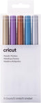 Cricut Pen Set | Metallic (5ct) | Medium-Point Pens for Maker, Explore, & Venture Machines - Gold, Silver, Copper, Blue & Rose...