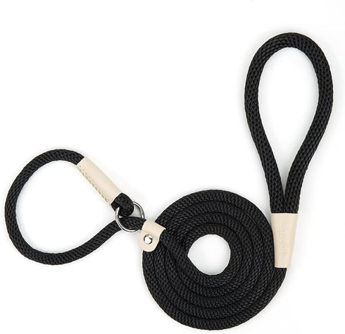 Dog Leash Rope Slip Lead Nylon Pet Leashes Soft Thicken Handle Strong 6 Foot Slip On Collar Leash for Large Medium Dogs Small Puppy...