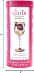 Lolita Aged to Perfection Birthday Artisan Painted Wine Glass...