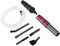 Fdit Mini Micro Vacuum Cleaners Adapter Tool Universal Dusty Brush Vacuum Attachment Car Vehicle Cleaning Kit for 28mm or 35mm (Needs Adapter) Vac...