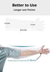 50Pcs Veterinary Insemination Rectal Long Gloves Disposable Plastic Full Arm 35.5inch for Field Dressing House Cleaning Gardening...
