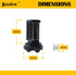 3PCS Reliable 383EER2001A Washer Drain Filter. Replacement Part Fits for LG Kenmore Washer and Replaces 383EER2001A, AP4440367, 5230ER3002A, 1267432, 383EER2001F, AH3522306, EA3522306