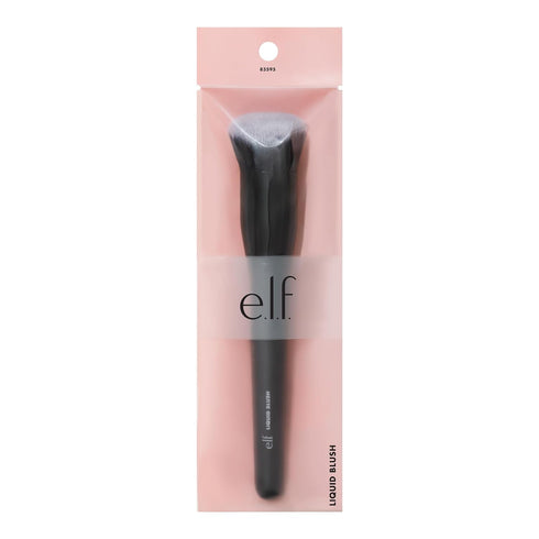 e.l.f. Camo Liquid Blush Brush, Angled Blush Brush Ideal For Applying & Blending Colors On Cheeks, Soft, Dense Bristles, Vegan & Cruelty-free...