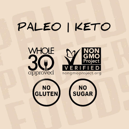 Paleo Powder All Purpose Seasoning Original Flavor. The First and Original Paleo Food Seasoning Great for all Paleo Diets! Certified Keto Food, Pa...