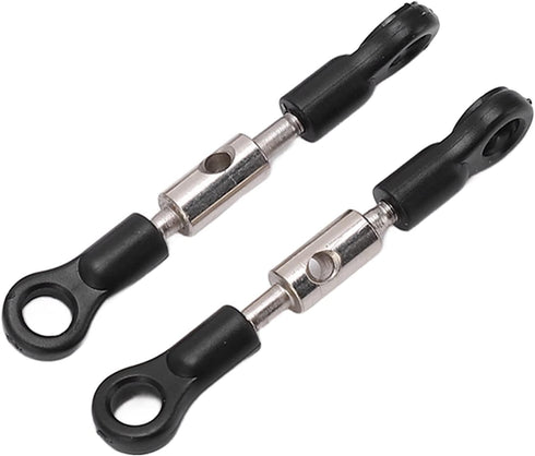 Pssopp RC Tie Rods Set RC Tie Link Servo Link Rod RC Tie Rod Bar RC Tie Link Rods Set for WLtoys 144001 144002 124018 124019 124017 124016 Remote ...