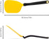 Dreamfarm Chopula Non-Stick-Safe Super-Flexible Sit-Up Spatula with Strong Flat Edge to Separate Food - 12" Yellow...