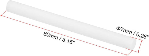 PATIKIL Humidifier Cotton Filter Sticks, 20 Pcs Refill Sticks Filter Wicks Replacement for USB Mini Humidifiers Portable Diffuser (3.15'' x 0.28''...