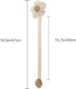 Magnetic Window Curtain Rope Holdbacks, 2 Pieces Simple and Elegant Sunflower Decorative Knitted Cord Drapery Holder Curtain Tieback Accessories f...
