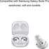 Adhiper Silicone Earbuds Replacement Buds Pro Earbuds Earmuffs Earbuds Compatible for Samsung Galaxy Buds Pro Earbuds/SML Silicone Earbuds 3 Sizes...