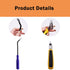 2Pcs Heavy Duty Upholstery and Construction Staple Remover with Upholstery and Construction Staple Puller Tack Puller Tool, for Furniture, Floor,P...