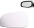 Side Mirror Glass fit for 2004-2006 Volvo S60 S80 V70 Driver Left Side Mirror Glass Replacement No Backing Plate Flat Including Adhesive...