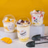 100Pcs Plastic Disposable Mini Shovels Pudding Yogurt Spoons Ice Cream Dessert Spoon Mini Shovel Shape Spoons Cute Disposable Plastic Dessert Spoo...