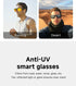 Bluetooth Audio Sunglasses Polarized Blue Light Filter Smart Glasses For Men And Women...