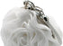 Rose Shaped Evening Bag Soft Satin Clutch Purse Floral Wristlet Handbag for Women Wedding Party Purse...