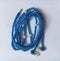 Wired Earphones with Microphone Headset Stereo Sound Quality Noise Canceling Headphones for Running/Cooking/Gym/Sports (Pearl- Blue)...
