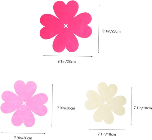 6pcs Pan Protector Cup Coasters Nonstick Pan Anti-Slip Cutlery Placemat Table - Mat Pot Protectors for Stacking Pot Cushion Dining Table Cloth Div...