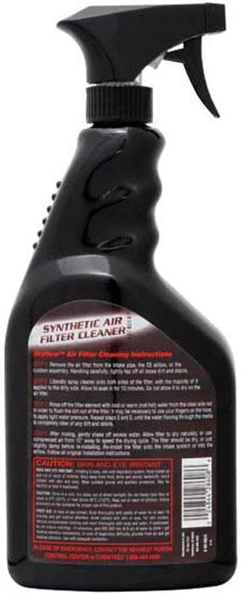 K&N Synthetic Air Filter Cleaner and Degreaser: 32 Oz Spray Bottle; Restore Engine Air Filter Performance, 99-0624...