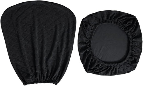 Office Chair Cover Water Resistant- Split Protective & Stretch Jacquard Elastic Universal Slipcover for Desk Task Chair, Computer Rotating Chair, ...